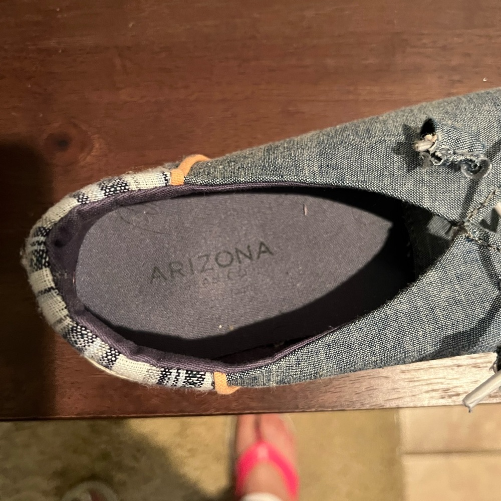 Womens Casual Gray Shoes - Picture 2 of 3